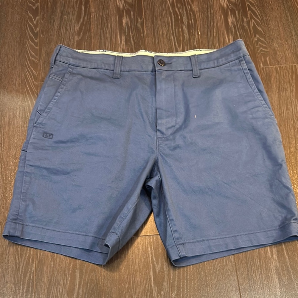 American Eagle Outfitters Men's Navy Flat Front Shorts